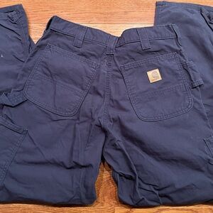 Carhartt navy loose pants